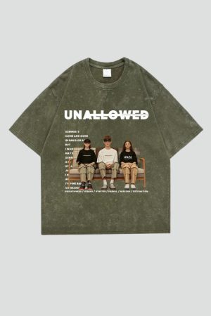 Style Core Aesthetics, New Style Trends - Unallowed Tee