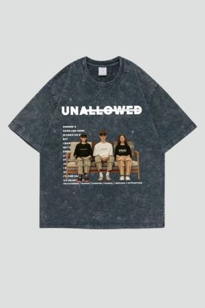 Style Core Aesthetics, New Style Trends - Unallowed Tee