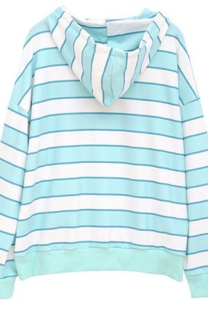 Style Core Aesthetics, New Style Trends - Ur My Butterfly Striped Hoodie
