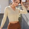 Style Core Aesthetics, New Style Trends - V Neck Crop Cardigan