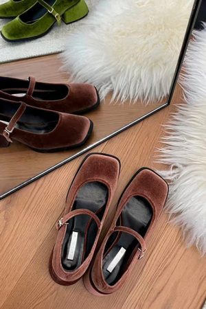 Style Core Aesthetics, New Style Trends - Velvet Mary Janes