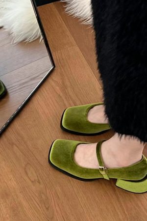 Style Core Aesthetics, New Style Trends - Velvet Mary Janes