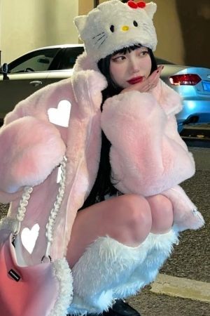 Style Core Aesthetics, New Style Trends - Veste aesthetic coeur