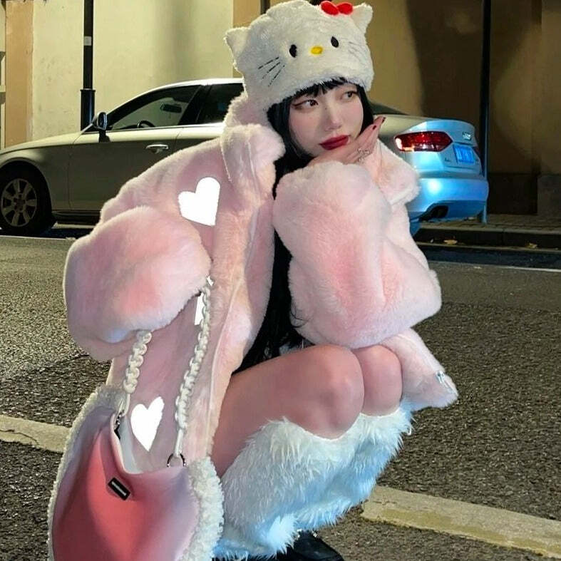 Style Core Aesthetics, New Style Trends - Veste aesthetic coeur Style Core Aesthetics, New Style Trends - Veste aesthetic coeur