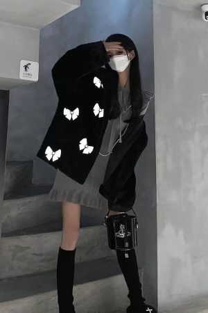 Style Core Aesthetics, New Style Trends - Veste aesthetic coeur