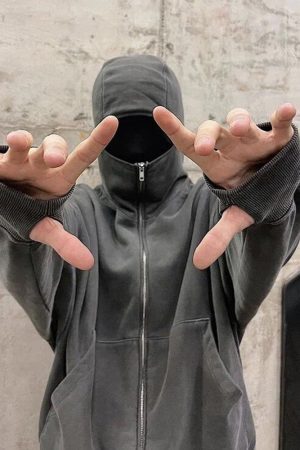 Style Core Aesthetics, New Style Trends - Veste cagoule