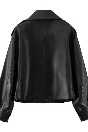 Style Core Aesthetics, New Style Trends - Veste en cuir végan 'Loane'