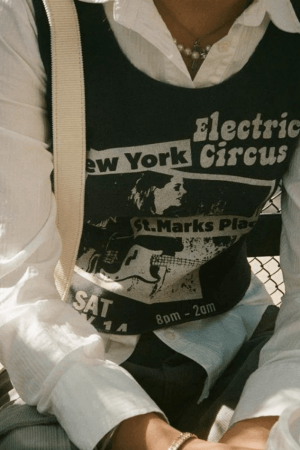 Style Core Aesthetics, New Style Trends - Vintage 90s Cropped Tank Top