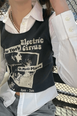 Style Core Aesthetics, New Style Trends - Vintage 90s Cropped Tank Top