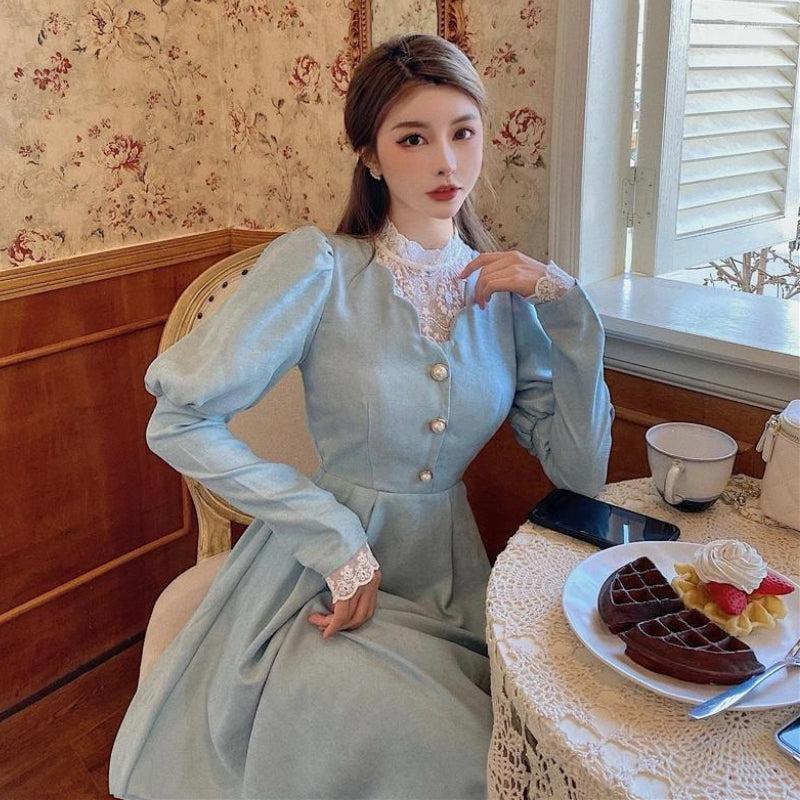 Style Core Aesthetics, New Style Trends - Vintage Balloon Sleeve Maxi Dress Style Core Aesthetics, New Style Trends - Vintage Balloon Sleeve Maxi Dress