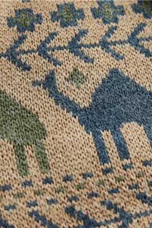 Style Core Aesthetics, New Style Trends - Vintage Camel Knitted Sweater