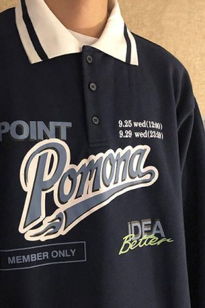 Style Core Aesthetics, New Style Trends - Vintage Collar Sweatshirt