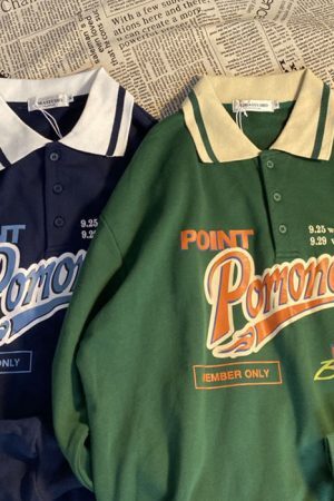 Style Core Aesthetics, New Style Trends - Vintage Collar Sweatshirt