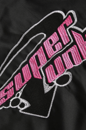 Style Core Aesthetics, New Style Trends - Vintage Embroidered Button-Down Motorcycle Varsity Jacket