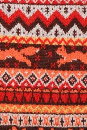 Style Core Aesthetics, New Style Trends - Vintage Fox Embroidered Christmas Sweater