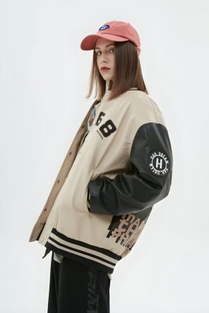 Style Core Aesthetics, New Style Trends - Vintage Grunge 1968 Varsity Jacket
