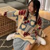 Style Core Aesthetics, New Style Trends - Vintage Heart Pattern Sweater