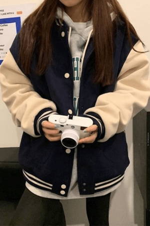 Style Core Aesthetics, New Style Trends - Vintage Patchwork Varsity Jacket