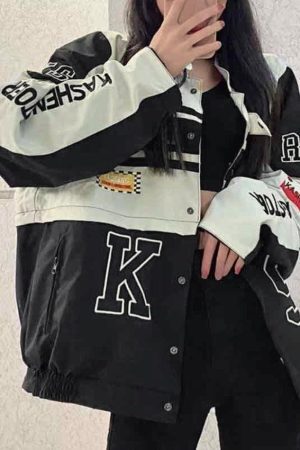 Style Core Aesthetics, New Style Trends - Vintage Print Removable Jacket