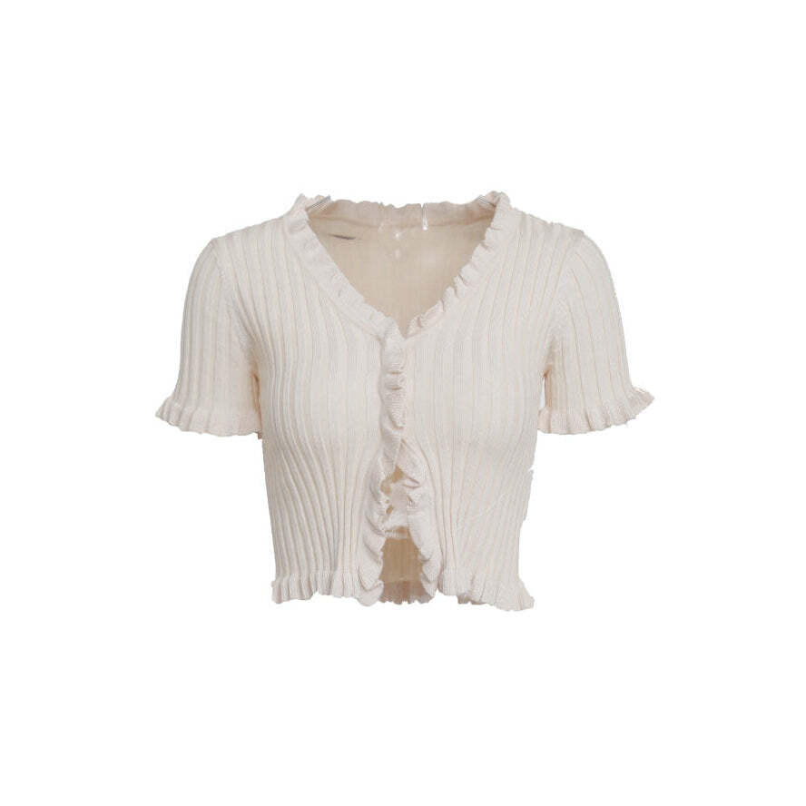 Style Core Aesthetics, New Style Trends - Vivian Ribbed Top