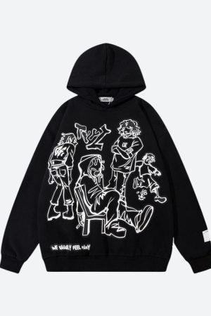 Style Core Aesthetics, New Style Trends - We Vaguely Feel Many Hoodie