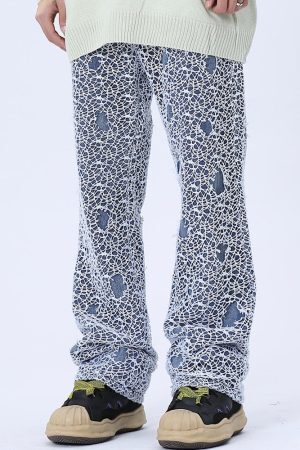 Style Core Aesthetics, New Style Trends - 'Webbed' Jeans