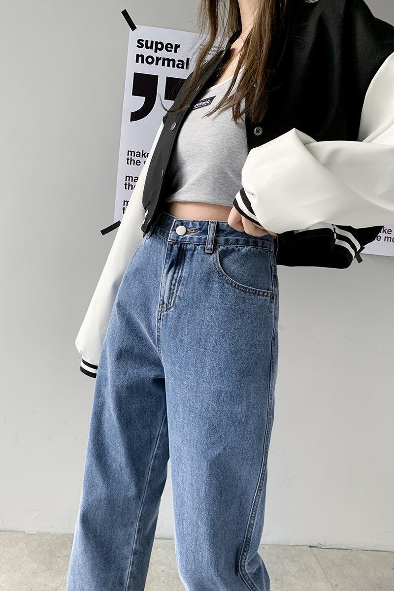 Style Core Aesthetics, New Style Trends - Wide Leg High Waist Casual Jeans Style Core Aesthetics, New Style Trends - Wide Leg High Waist Casual Jeans