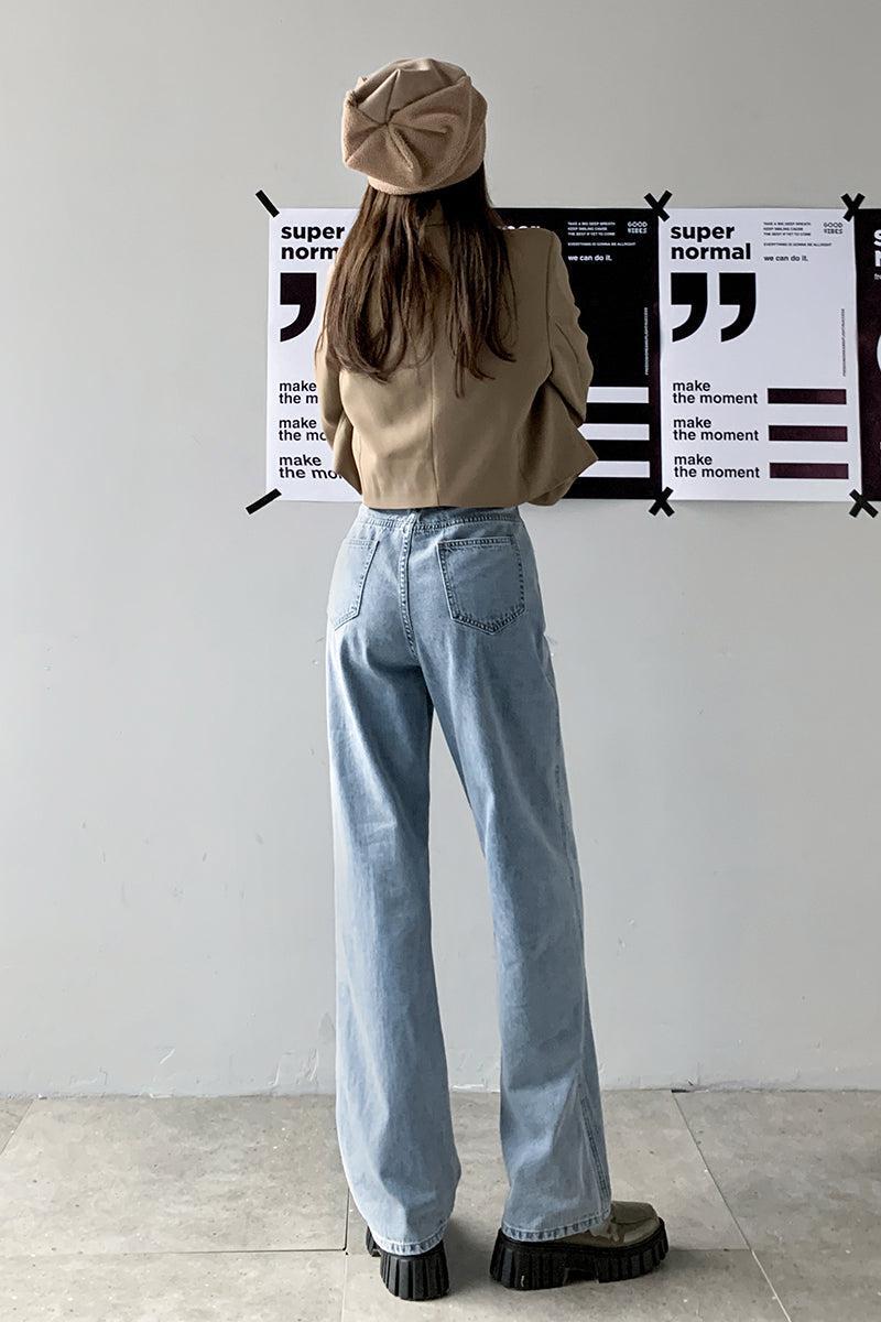 Style Core Aesthetics, New Style Trends - Wide Leg High Waist Casual Jeans Style Core Aesthetics, New Style Trends - Wide Leg High Waist Casual Jeans