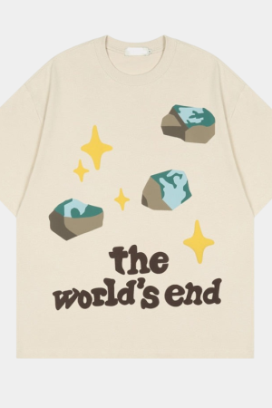 Style Core Aesthetics, New Style Trends - 'Worlds end' T shirt