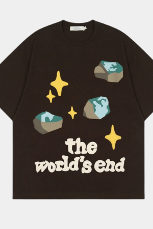 Style Core Aesthetics, New Style Trends - 'Worlds end' T shirt