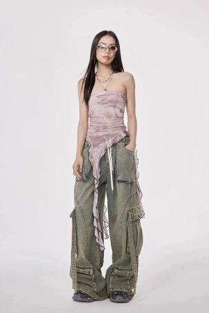 Style Core Aesthetics, New Style Trends - Y2K Cargo Jeans