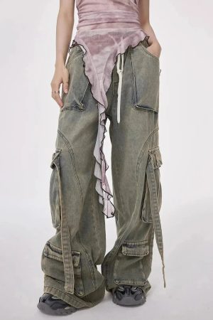 Style Core Aesthetics, New Style Trends - Y2K Cargo Jeans