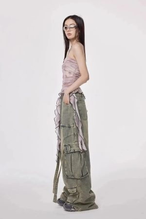 Style Core Aesthetics, New Style Trends - Y2K Cargo Jeans