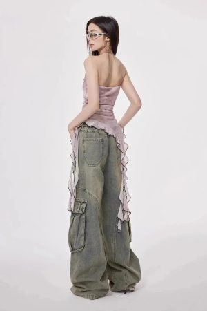 Style Core Aesthetics, New Style Trends - Y2K Cargo Jeans