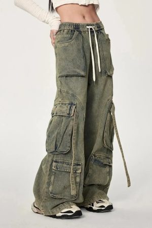 Style Core Aesthetics, New Style Trends - Y2K Cargo Jeans