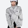 Style Core Aesthetics, New Style Trends - Y2K Cyberpunk Reflective Double Zip-Up Jacket