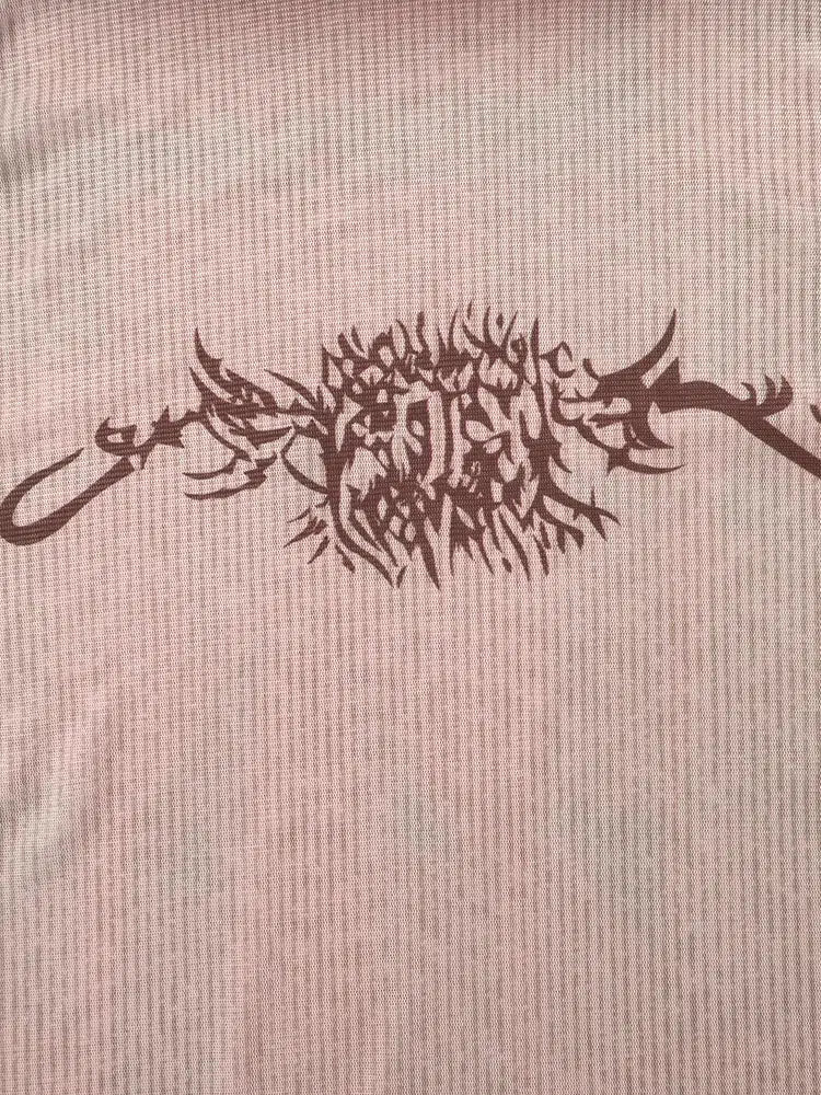 Style Core Aesthetics, New Style Trends - Y2K Cyberpunk Sigilism Sheer Top Style Core Aesthetics, New Style Trends - Y2K Cyberpunk Sigilism Sheer Top