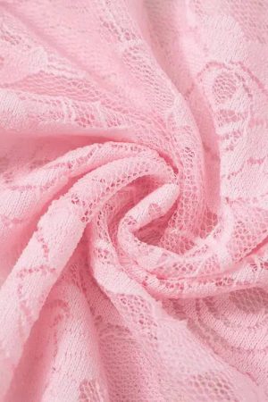 Style Core Aesthetics, New Style Trends - Y2K Embroidered Lace Top