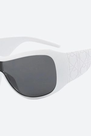 Style Core Aesthetics, New Style Trends - Y2K Oversized Shield Sunglasses