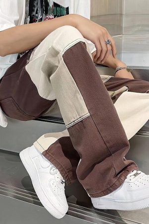 Style Core Aesthetics, New Style Trends - Y2K Patchwork Pants