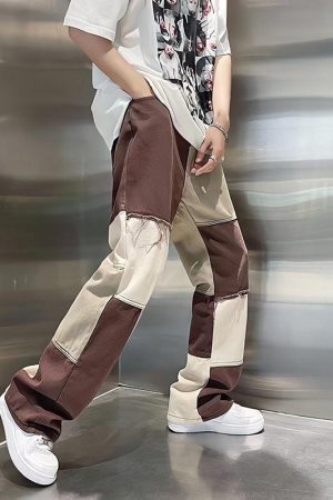 Style Core Aesthetics, New Style Trends - Y2K Patchwork Pants