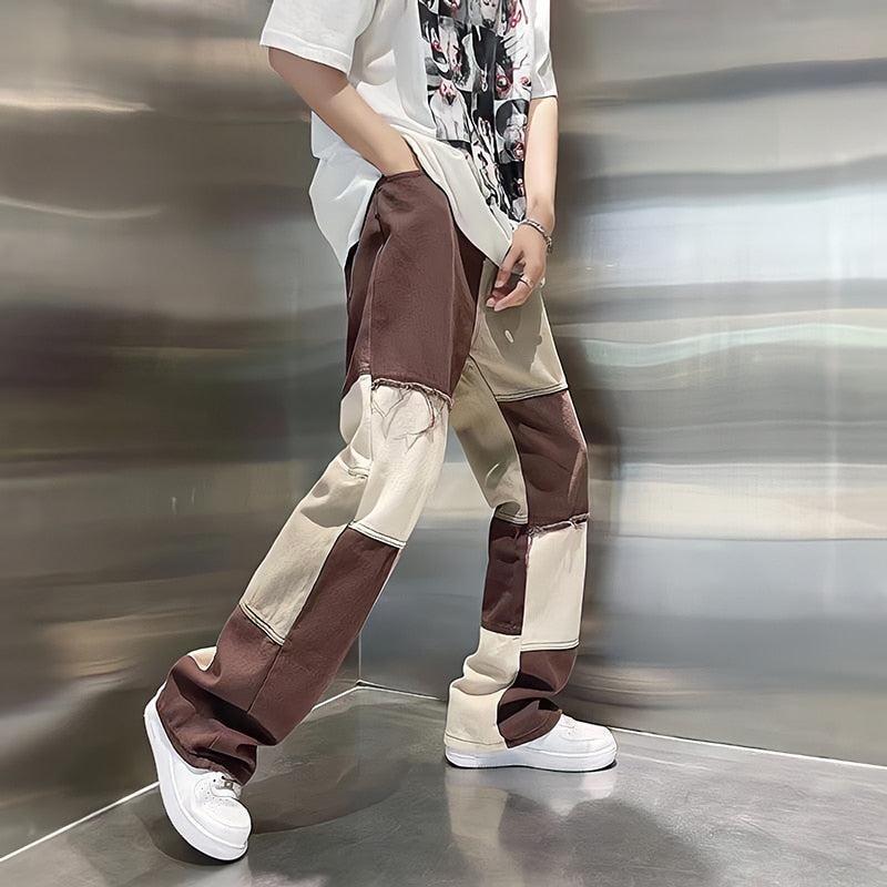 Style Core Aesthetics, New Style Trends - Y2K Patchwork Pants Style Core Aesthetics, New Style Trends - Y2K Patchwork Pants