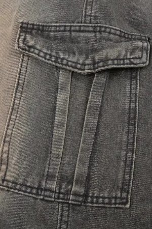 Style Core Aesthetics, New Style Trends - Y2K Side Strap Cargo Maxi Skirt