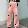Style Core Aesthetics, New Style Trends - Y2K Star Printed Jeans