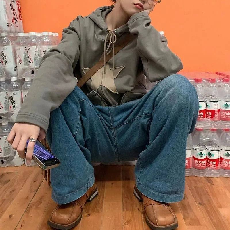 Style Core Aesthetics, New Style Trends - Y2K Stardust Zip-Up Hoodie Style Core Aesthetics, New Style Trends - Y2K Stardust Zip-Up Hoodie