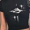 Style Core Aesthetics, New Style Trends - Y2K Twinkle Star Tee