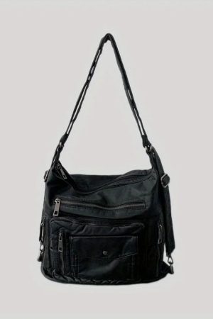 Style Core Aesthetics, New Style Trends - ZIra | Sac Y2K style biker maxi poches