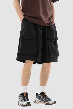 Style Core Aesthetics, New Style Trends 3D Big Pocket Cargo Shorts
