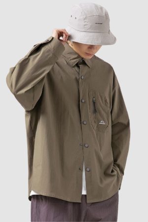 Style Core Aesthetics, New Style Trends 3D Pocket Waterproof Shirts