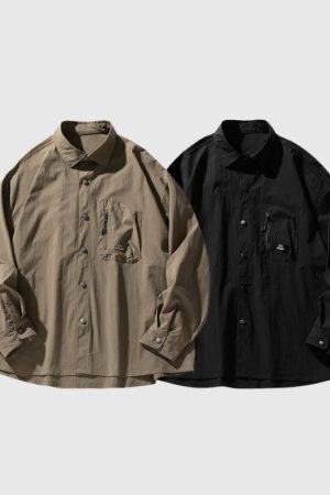 Style Core Aesthetics, New Style Trends 3D Pocket Waterproof Shirts